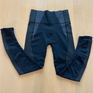 SPANX Black Full-Length Leggings with High Waist